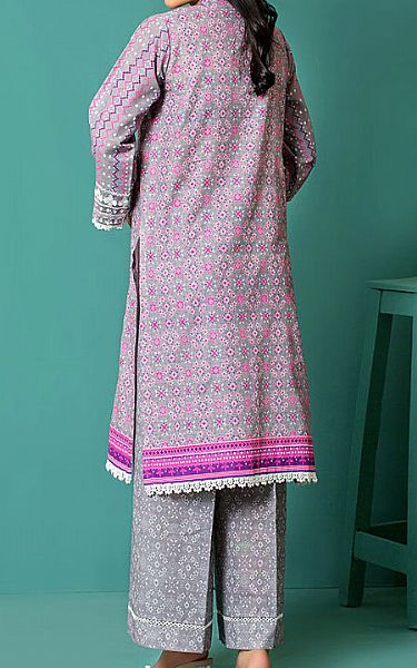 Lsm Grey Khaddar Suit (2 Pcs) | Pakistani Winter Dresses- Image 2
