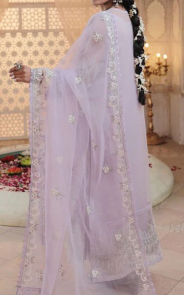 Lsm Lilac Organza Suit | Pakistani Dresses in USA- Image 2