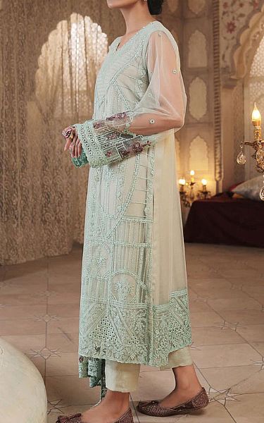 Lsm Mint Green Net Suit | Pakistani Dresses in USA- Image 2
