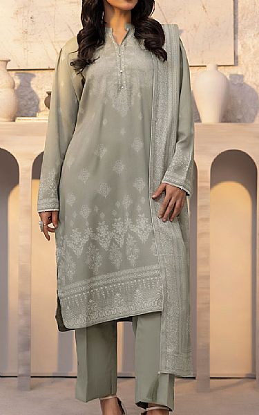 Lsm Slate Grey Marina Suit | Pakistani Winter Dresses in USA- Image 1