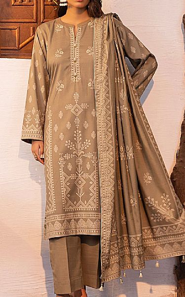 Lsm Beige Marina Suit | Pakistani Winter Dresses in USA- Image 1