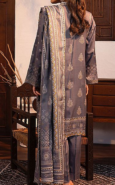 Lsm Grey Marina Suit | Pakistani Winter Dresses in USA- Image 2