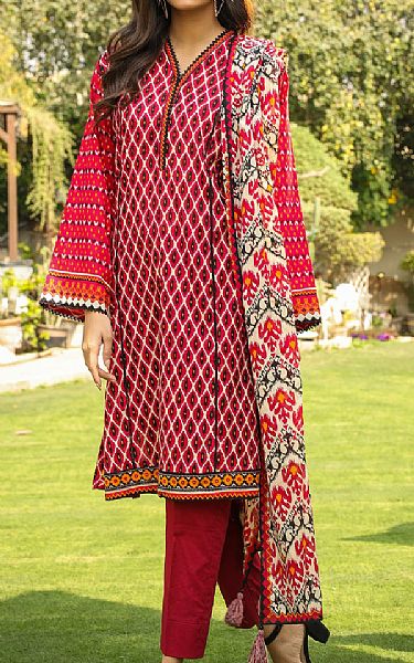 Lsm Crimson Lawn Suit | Pakistani Lawn Suits- Image 2