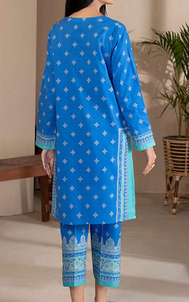 Limelight Cornflower Blue Khaddar Suit (2 Pcs) | Pakistani Winter Dresses- Image 2