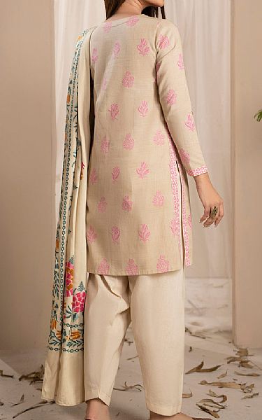 Limelight Ivory Khaddar Suit | Pakistani Winter Dresses- Image 2