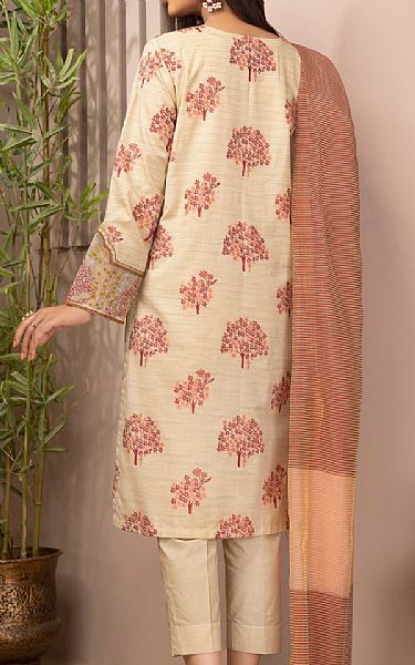 Limelight Ivory Jacquard Suit | Pakistani Winter Dresses- Image 2