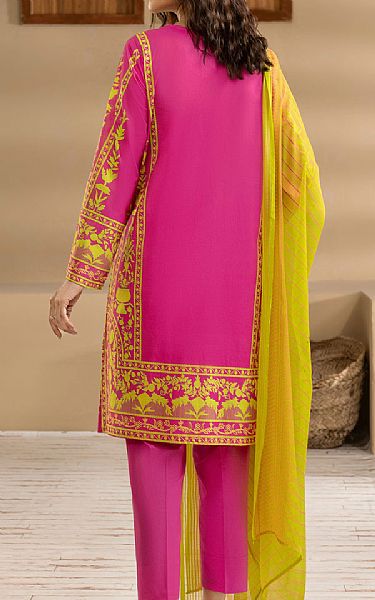 Limelight Hot Pink Cambric Suit | Pakistani Winter Dresses- Image 2