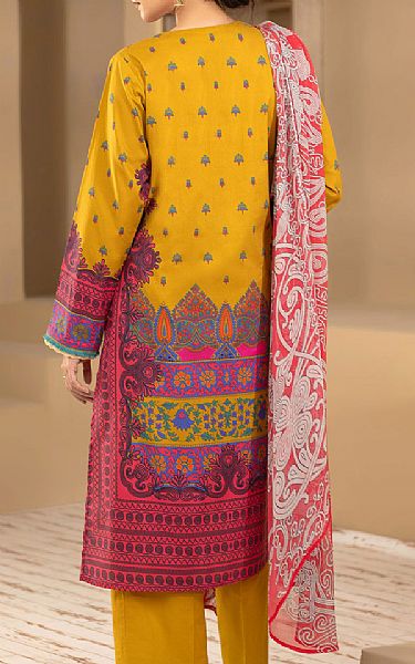Limelight Orange Cambric Suit | Pakistani Winter Dresses- Image 2