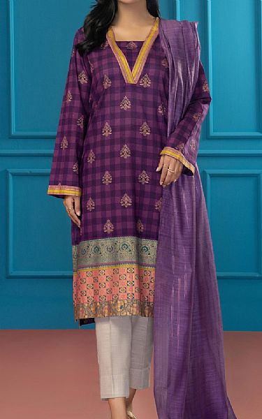 Limelight Indigo Lawn Suit (2 Pcs) | Pakistani Lawn Suits- Image 1