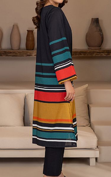 Limelight Black Khaddar Kurti | Pakistani Winter Dresses in USA- Image 2