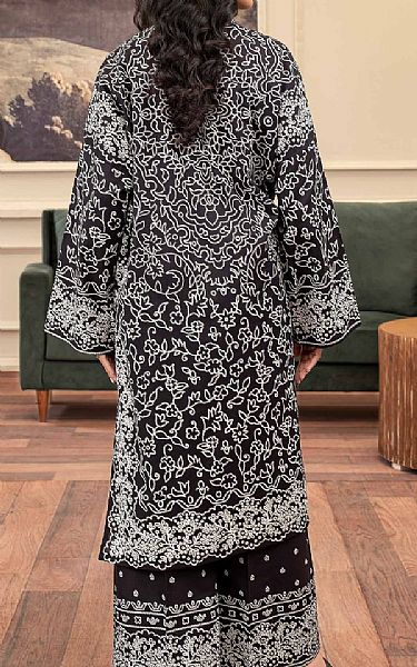 Limelight Black/Off White Khaddar Suit (2 Pcs) | Pakistani Winter Dresses in USA- Image 2