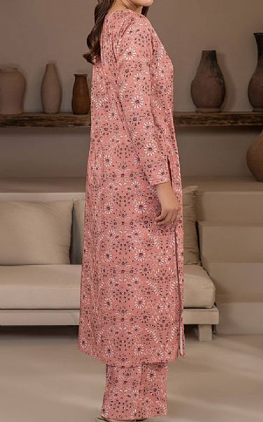 Limelight Sea Pink Khaddar Suit (2 Pcs) | Pakistani Winter Dresses in USA- Image 2