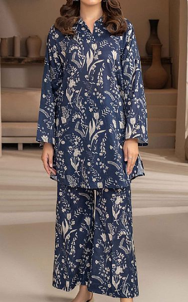 Limelight Pickled Bluewood Khaddar Kurti | Pakistani Winter Dresses in USA- Image 1