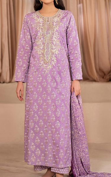Limelight Lilac Lawn Suit | Pakistani Lawn Suits- Image 1