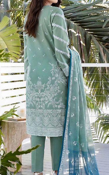 Limelight Summer Green Lawn Suit | Pakistani Lawn Dress in USA- Image 2