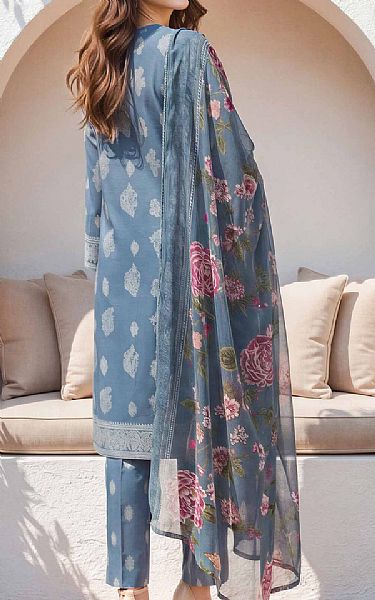 Limelight Slate Blue Lawn Suit | Pakistani Lawn Dress in USA- Image 2