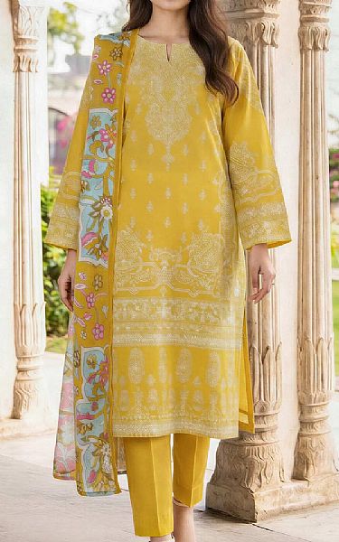 Limelight Yellow Lawn Suit | Pakistani Lawn Dress in USA- Image 1