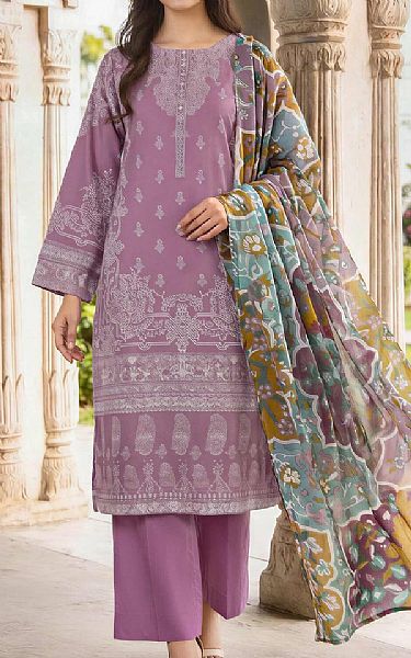Limelight Mauve Lawn Suit | Pakistani Lawn Dress in USA- Image 1