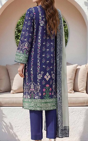 Limelight Dark Slate Blue Lawn Suit | Pakistani Lawn Dress in USA- Image 2