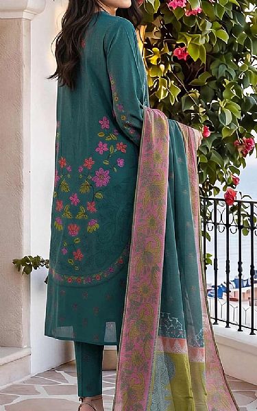 Limelight Teal Lawn Suit | Pakistani Lawn Dress in USA- Image 2