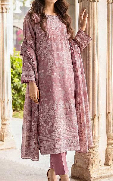 Limelight Oriental Pink Lawn Suit | Pakistani Lawn Dress in USA- Image 1