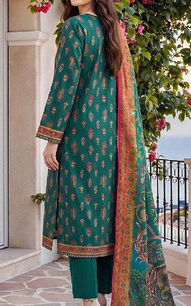Limelight Viridian Green Lawn Suit | Pakistani Lawn Dress in USA- Image 2