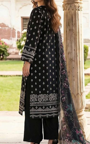 Limelight Black Lawn Suit | Pakistani Lawn Dress in USA- Image 2