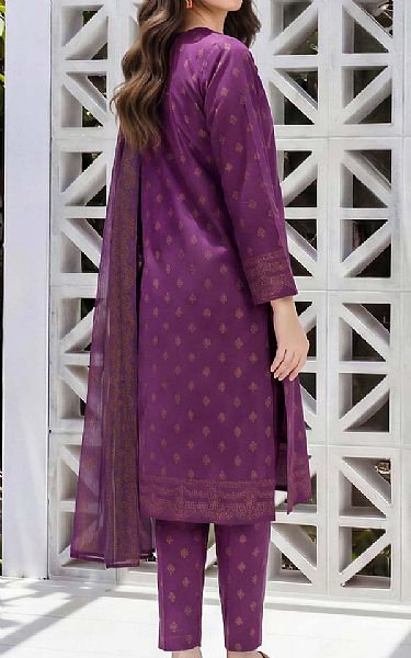 Limelight Plum Lawn Suit | Pakistani Lawn Dress in USA- Image 2
