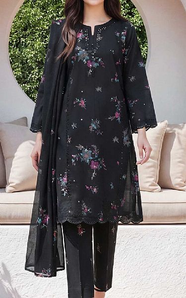 Limelight Black Lawn Suit | Pakistani Lawn Dress in USA- Image 1
