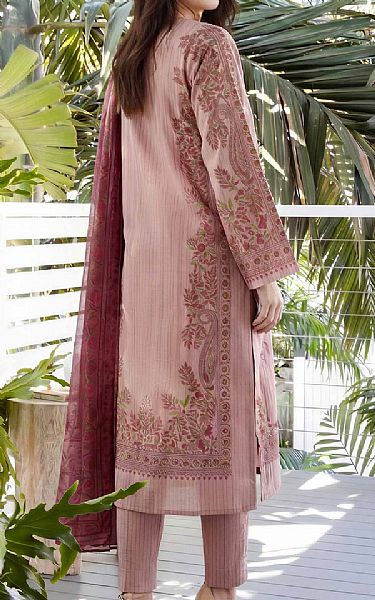 Limelight Oriental Pink Lawn Suit | Pakistani Lawn Dress in USA- Image 2