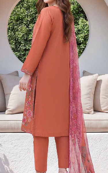 Limelight Coral Lawn Suit | Pakistani Lawn Dress in USA- Image 2