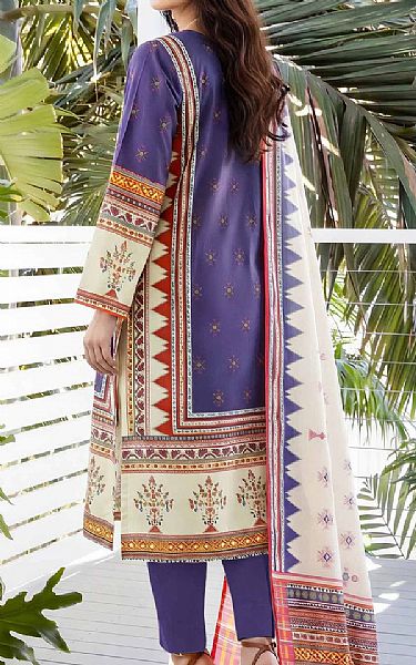 Limelight Purple Lawn Suit | Pakistani Lawn Dress in USA- Image 2