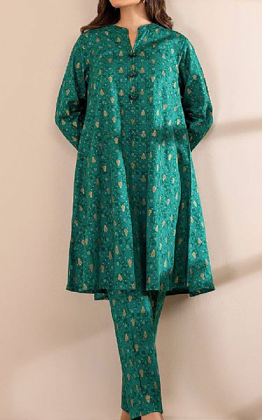 Limelight Teal Lawn Kurti | Pakistani Lawn Dress in USA- Image 1
