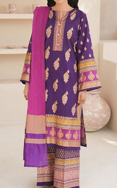 Limelight Purple Lawn Suit | Pakistani Lawn Dress in USA- Image 1