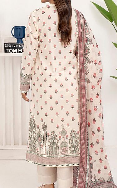 Limelight Off White Lawn Suit (2 Pcs) | Pakistani Lawn Dress in USA- Image 2