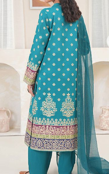 Limelight Teal Lawn Suit | Pakistani Lawn Dress in USA- Image 2