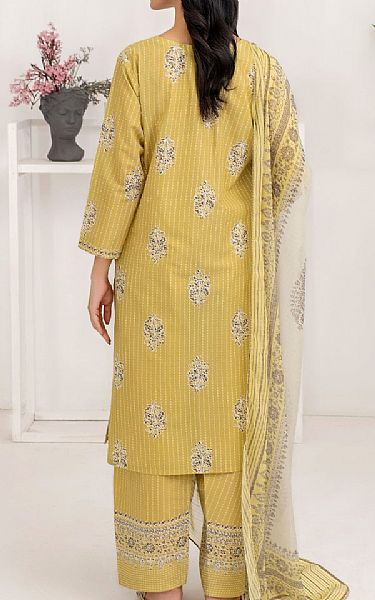 Limelight Sand Gold Lawn Suit | Pakistani Lawn Dress in USA- Image 2