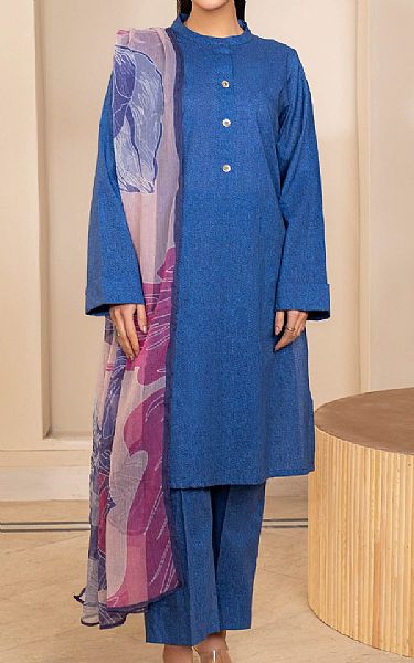 Limelight Blue Lawn Suit | Pakistani Lawn Dress in USA- Image 1