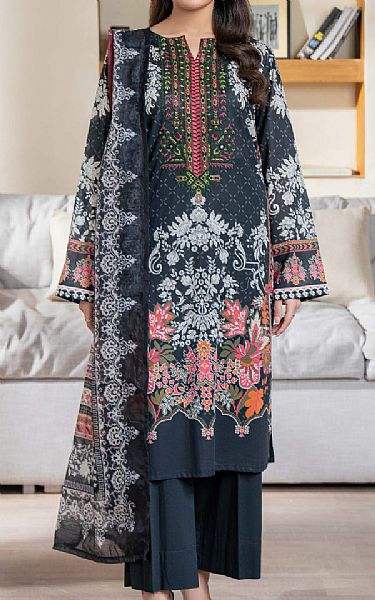 Limelight Black Lawn Suit | Pakistani Lawn Dress in USA- Image 1