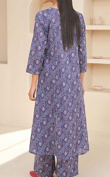 Limelight Blue/Off White Lawn Kurti | Pakistani Lawn Dress in USA- Image 2