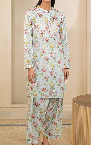 Limelight Light Blue Lawn Kurti | Pakistani Lawn Dress in USA- Image 1