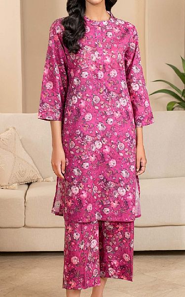 Limelight Pink Lawn Suit (2 Pcs) | Pakistani Lawn Dress in USA- Image 1