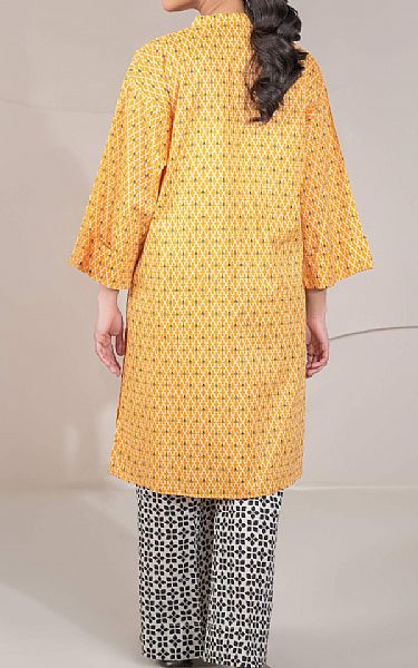 Limelight Golden Yellow Lawn Suit (2 Pcs) | Pakistani Lawn Dress in USA- Image 2