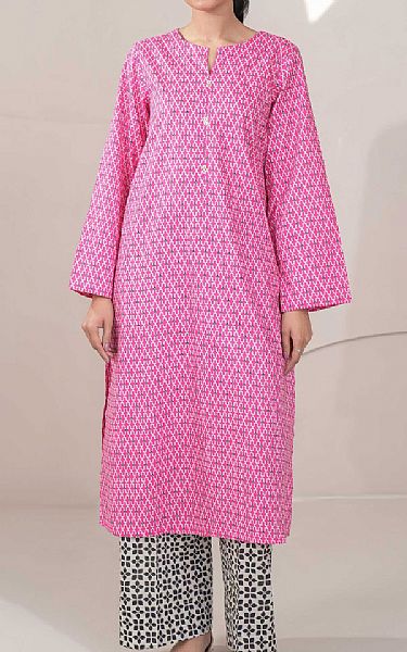 Limelight Pink Lawn Suit (2 Pcs) | Pakistani Lawn Dress in USA- Image 1