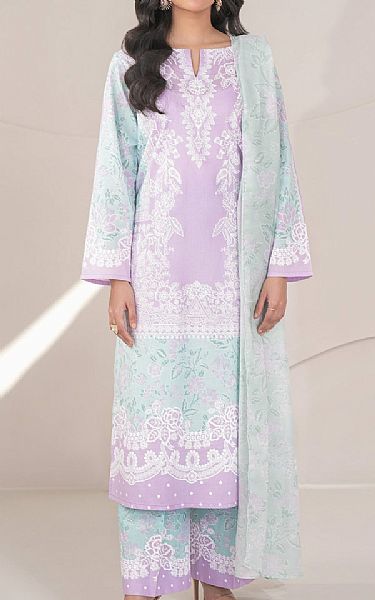 Limelight Lilac/Mint Lawn Suit | Pakistani Lawn Dress in USA- Image 1