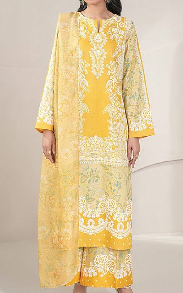 Limelight Yellow Lawn Suit | Pakistani Lawn Dress in USA- Image 1