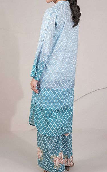 Limelight Blue Lawn Suit (2 Pcs) | Pakistani Lawn Dress in USA- Image 2