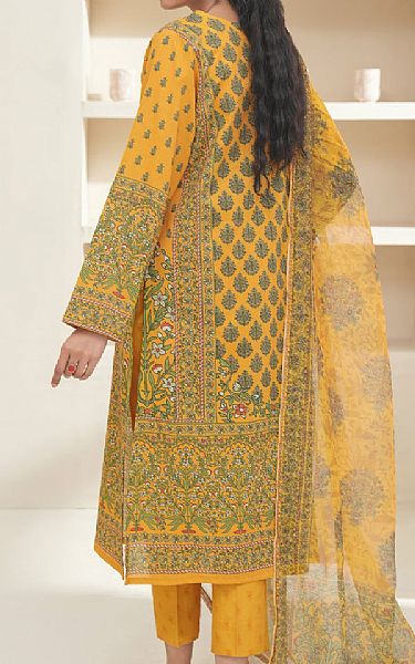 Limelight Light Orange Lawn Suit | Pakistani Lawn Dress in USA- Image 2