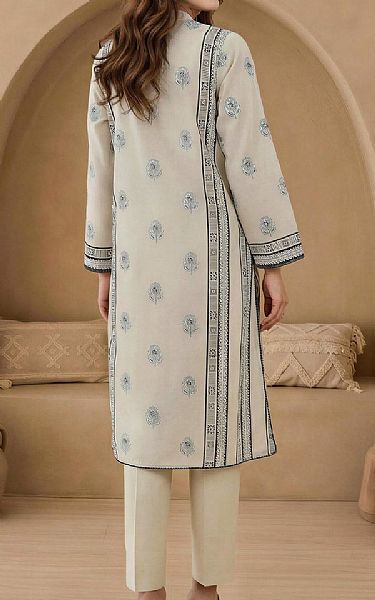 Limelight Ivory Lawn Kurti | Pakistani Lawn Dress in USA- Image 2