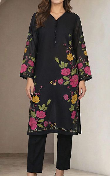 Limelight Black Lawn Suit (2 Pcs) | Pakistani Lawn Dress in USA- Image 1